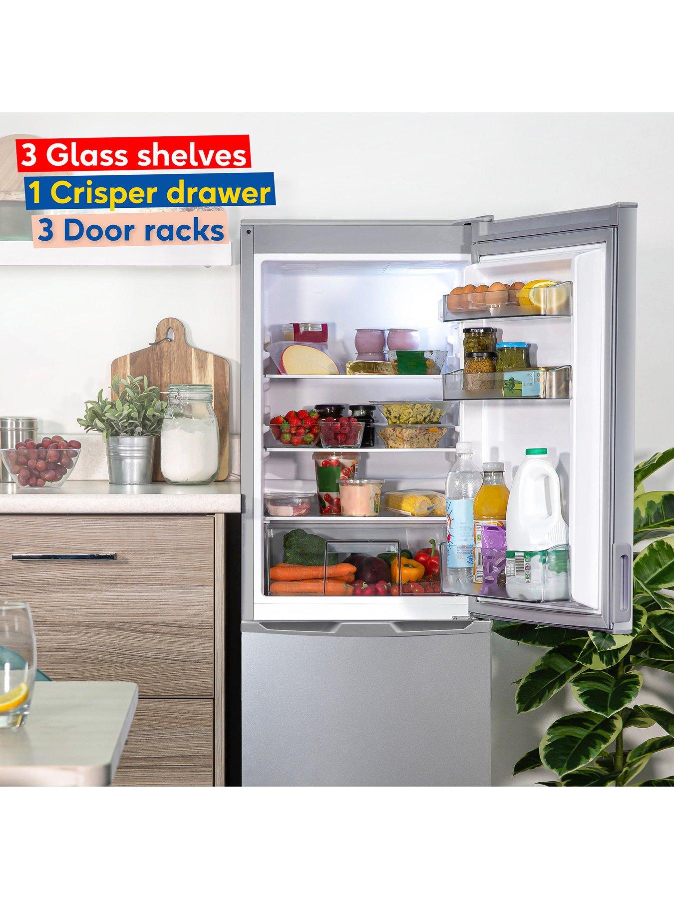 Image 6 of 7 of Russell Hobbs RH145FF501E1S Freestanding 50cm Wide&nbsp;Low Frost Fridge Freezer - Silver