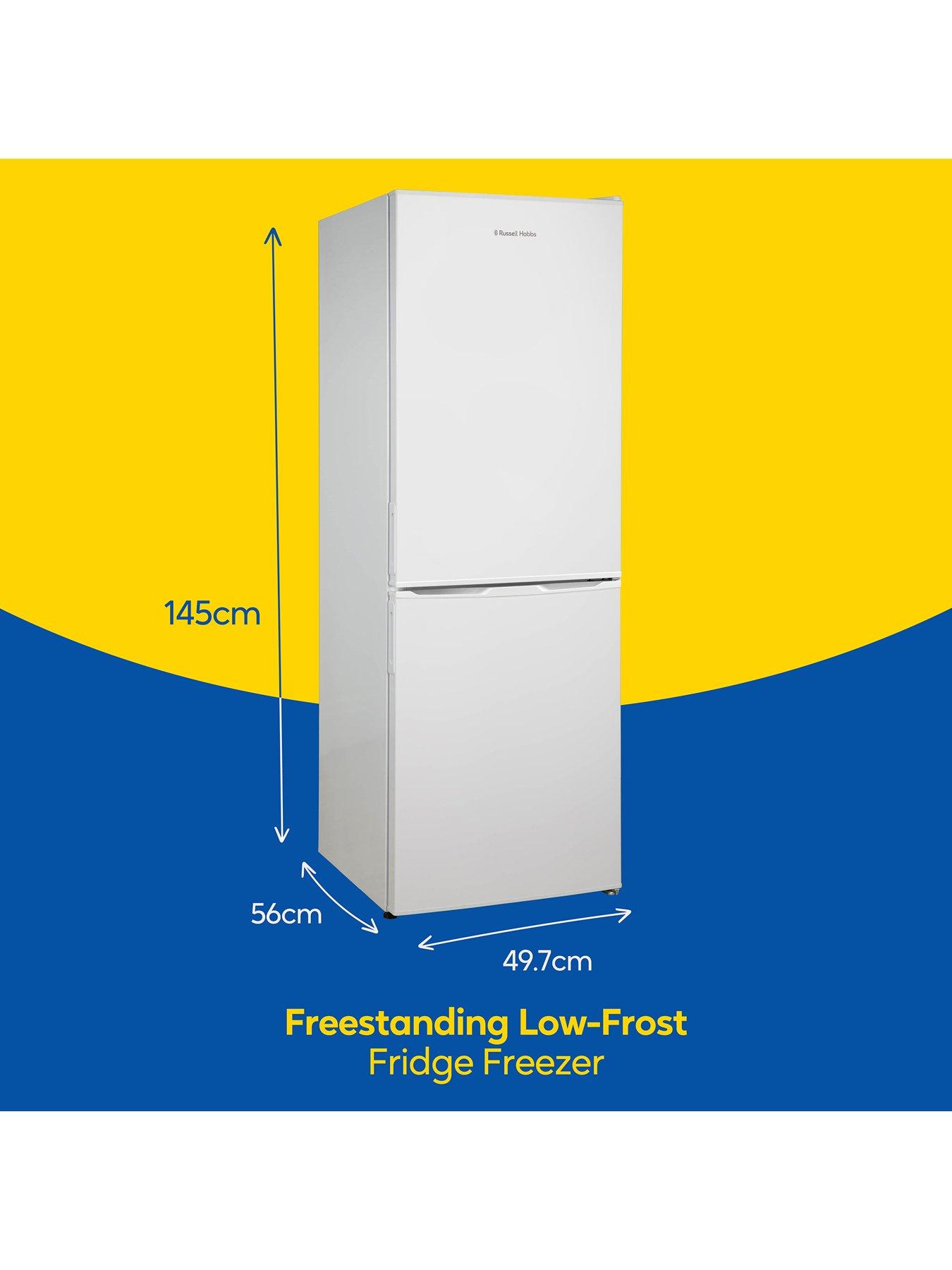 Image 2 of 7 of Russell Hobbs RH145FF501E1W Freestanding 50cm Wide&nbsp;Low Frost Fridge Freezer - White