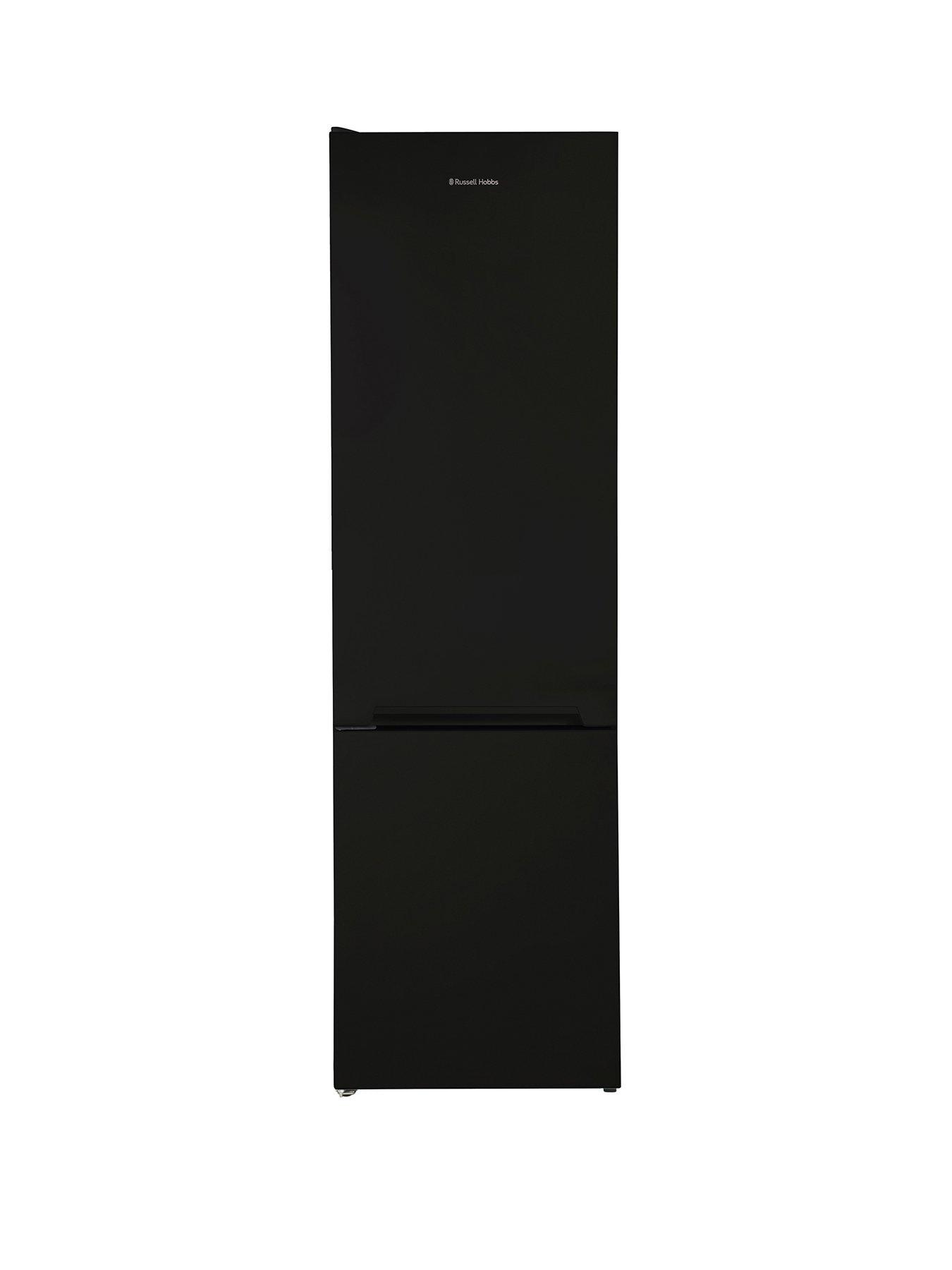 Product photograph of Russell Hobbs Rh180ff541e1b 70 30 Freestanding Fridge Freezer - Black from very.co.uk
