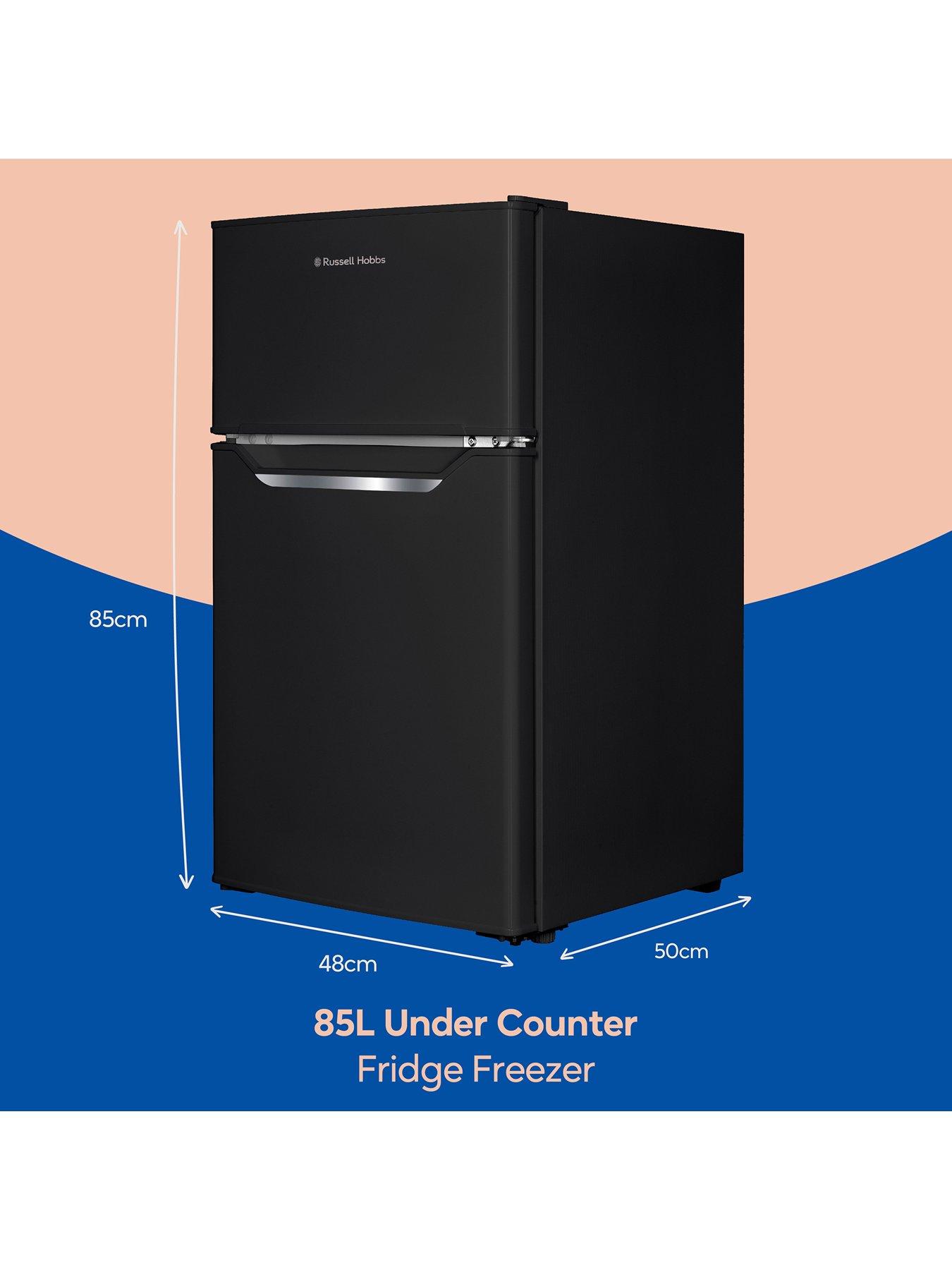 Image 2 of 7 of Russell Hobbs RH85UCFF482E1B Under-Counter Fridge Freezer -&nbsp;Black