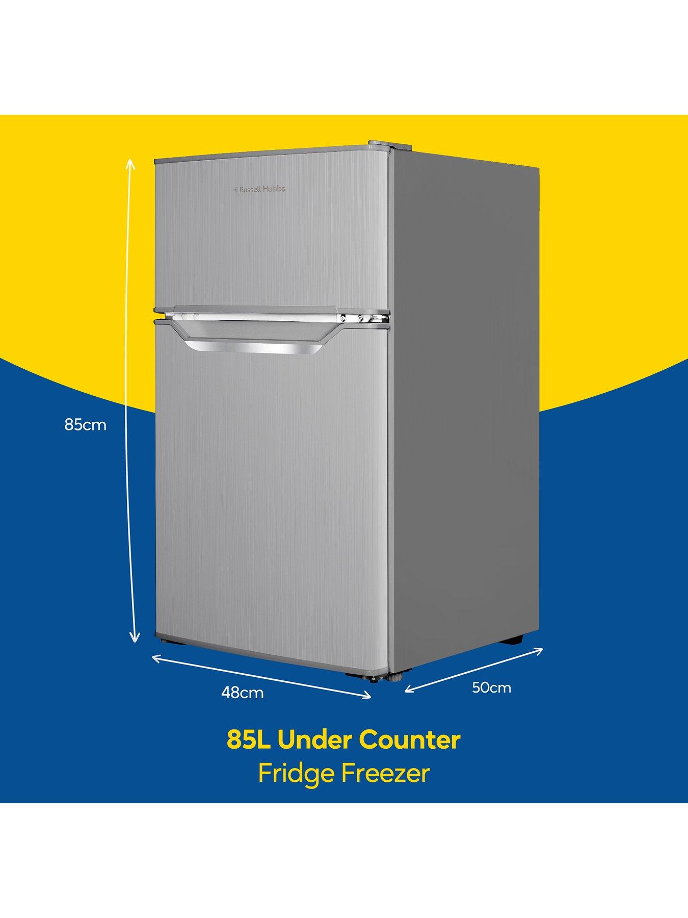 Image 3 of 7 of Russell Hobbs RH85UCFF482E1SS Under-Counter Fridge Freezer in Stainless Steel