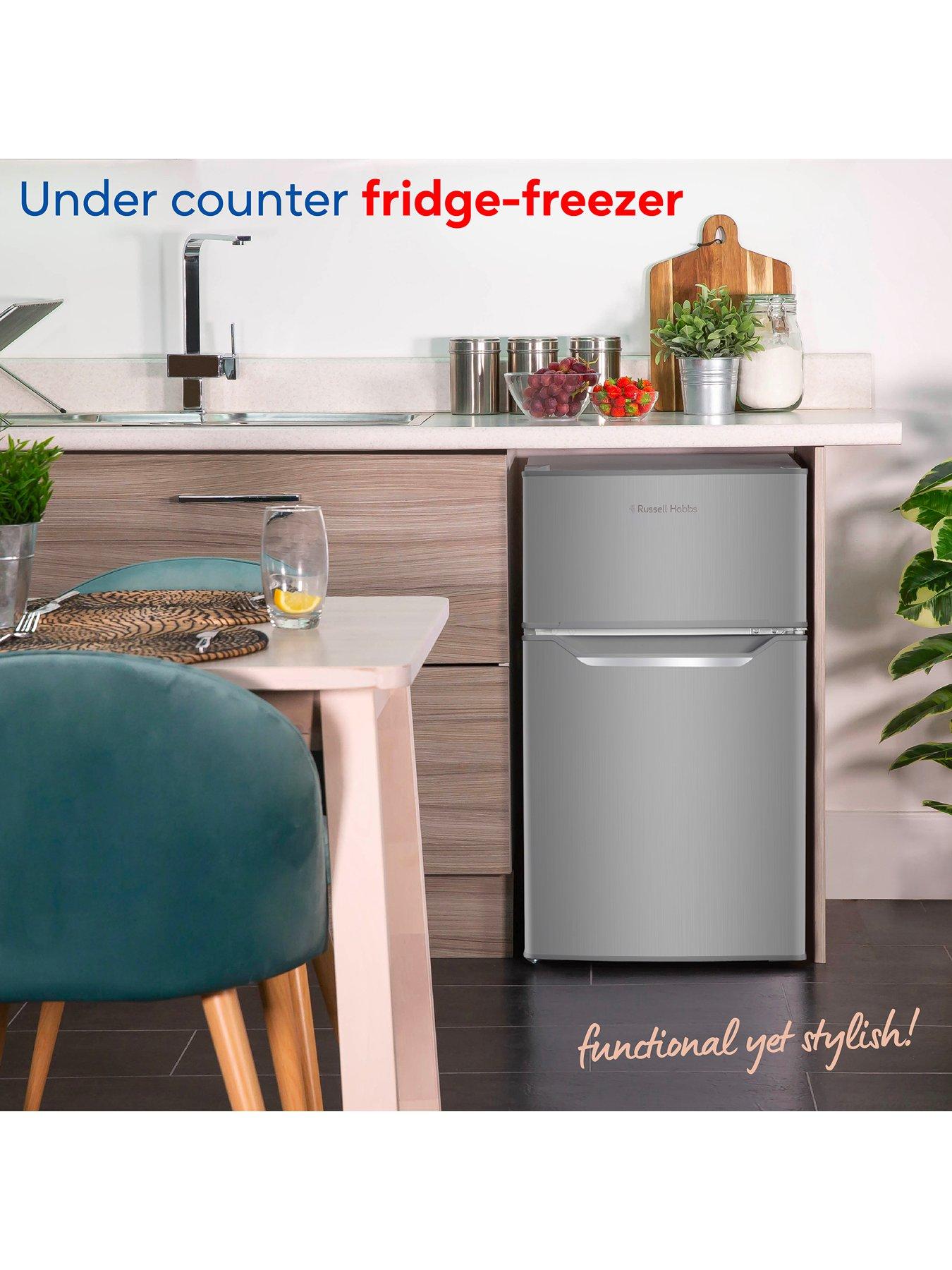 Russell Hobbs RH85UCFF482E1SS UnderCounter Fridge Freezer in Stainless