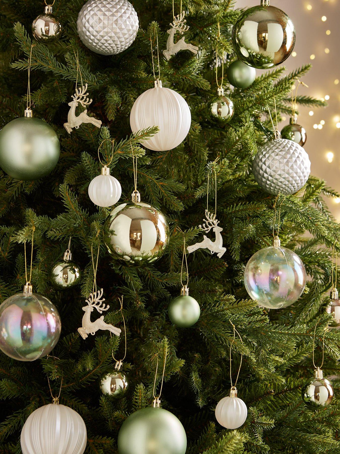 Very Home Winter Walk Bumper Pack of 50 Christmas Tree Decorations