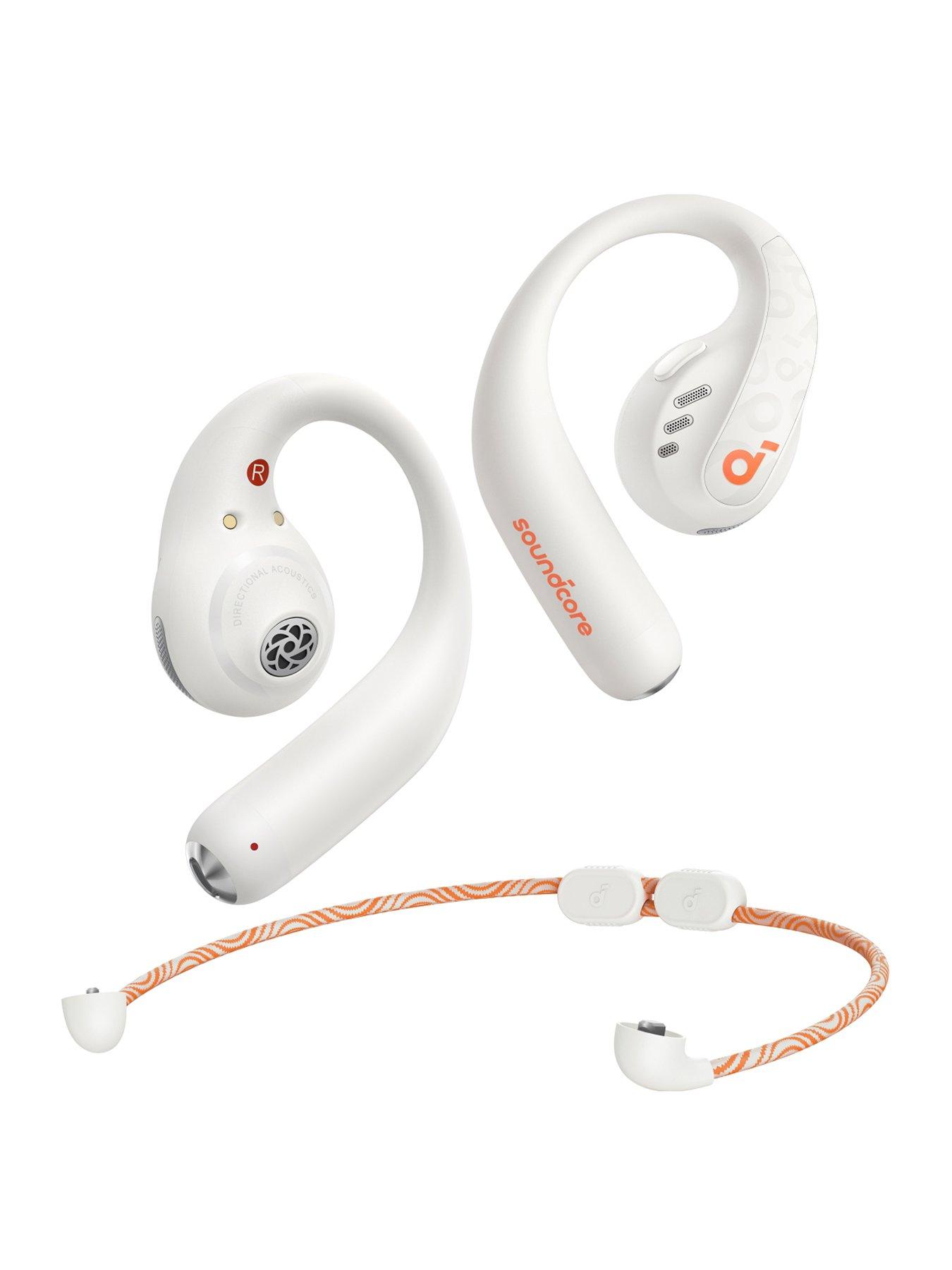 Soundcore by Anker AeroFit Pro Open-Ear Wireless Bluetooth Earbuds, IPX5 Water-Resistant, 46H Playtime