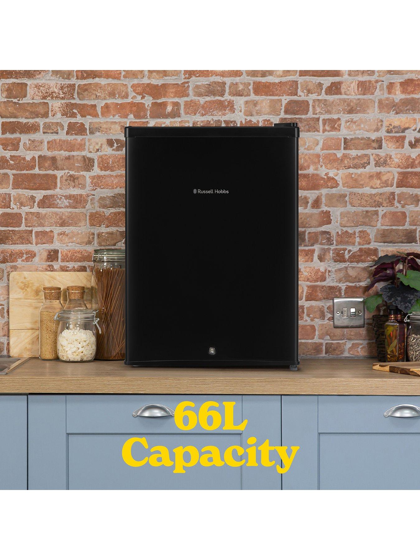 Image 3 of 7 of Russell Hobbs RH67TTF0E1B-LCK 66L Table Top Fridge With Lock&nbsp;- Black