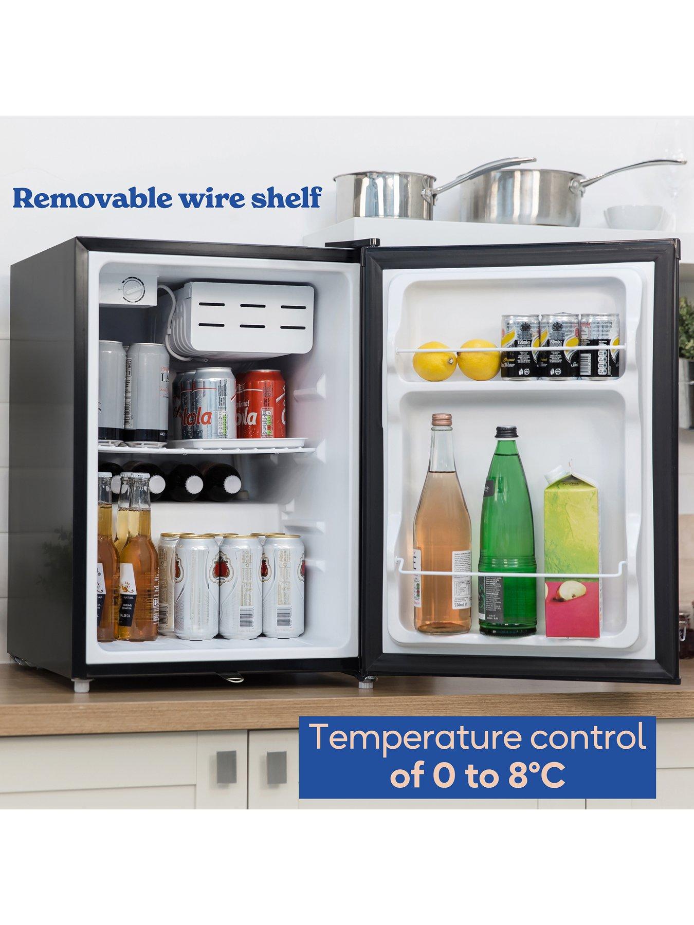 Image 4 of 7 of Russell Hobbs RH67TTF0E1B-LCK 66L Table Top Fridge With Lock&nbsp;- Black