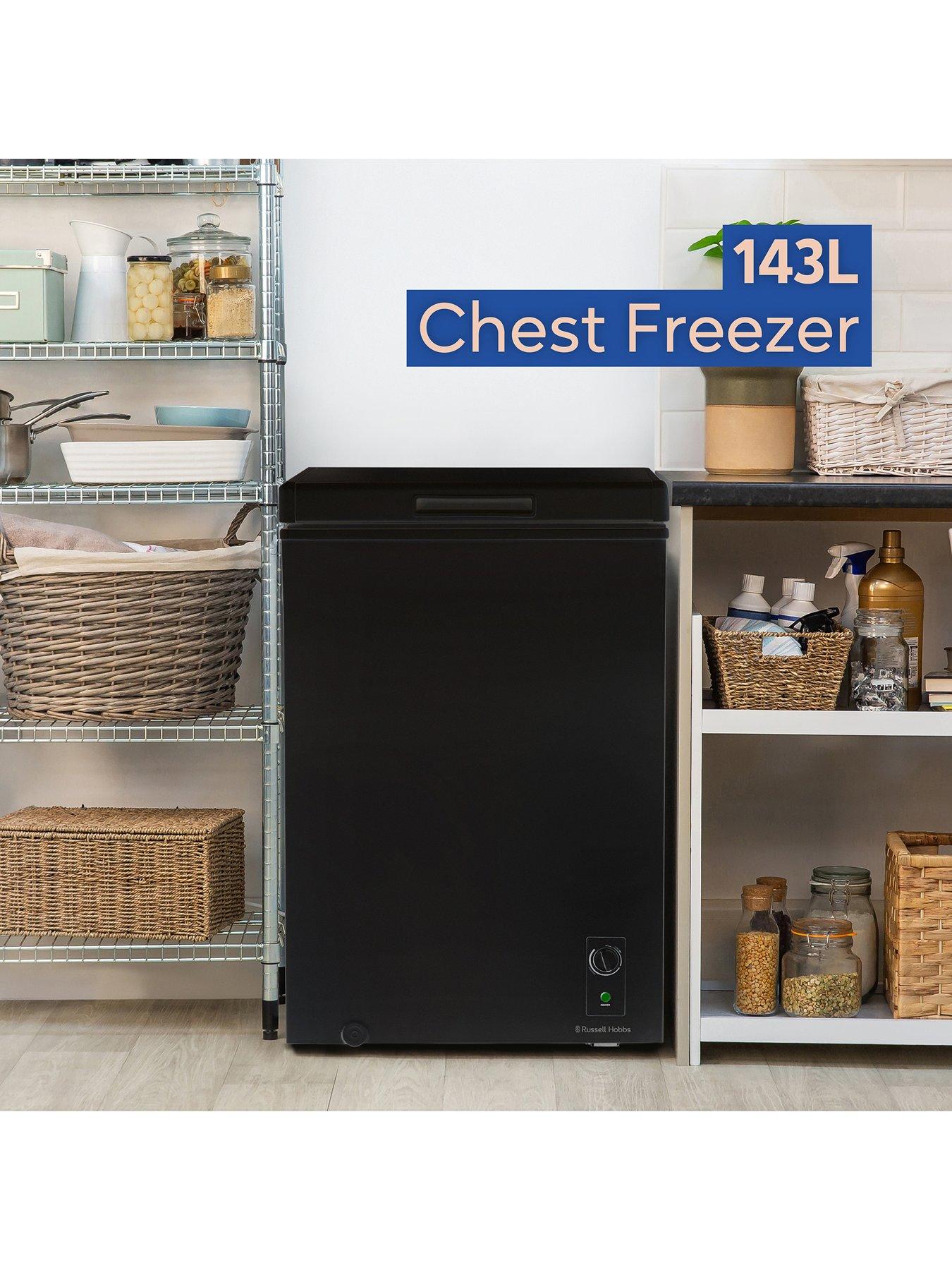 Image 3 of 7 of Russell Hobbs RH142CF0E1B 143L Chest Freezer - Black