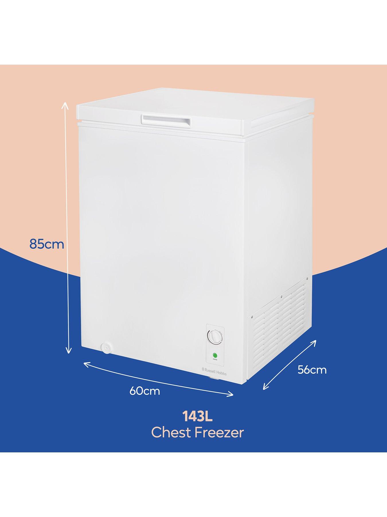 Image 2 of 7 of Russell Hobbs RH142CF0E1W 143L Chest Freezer - White