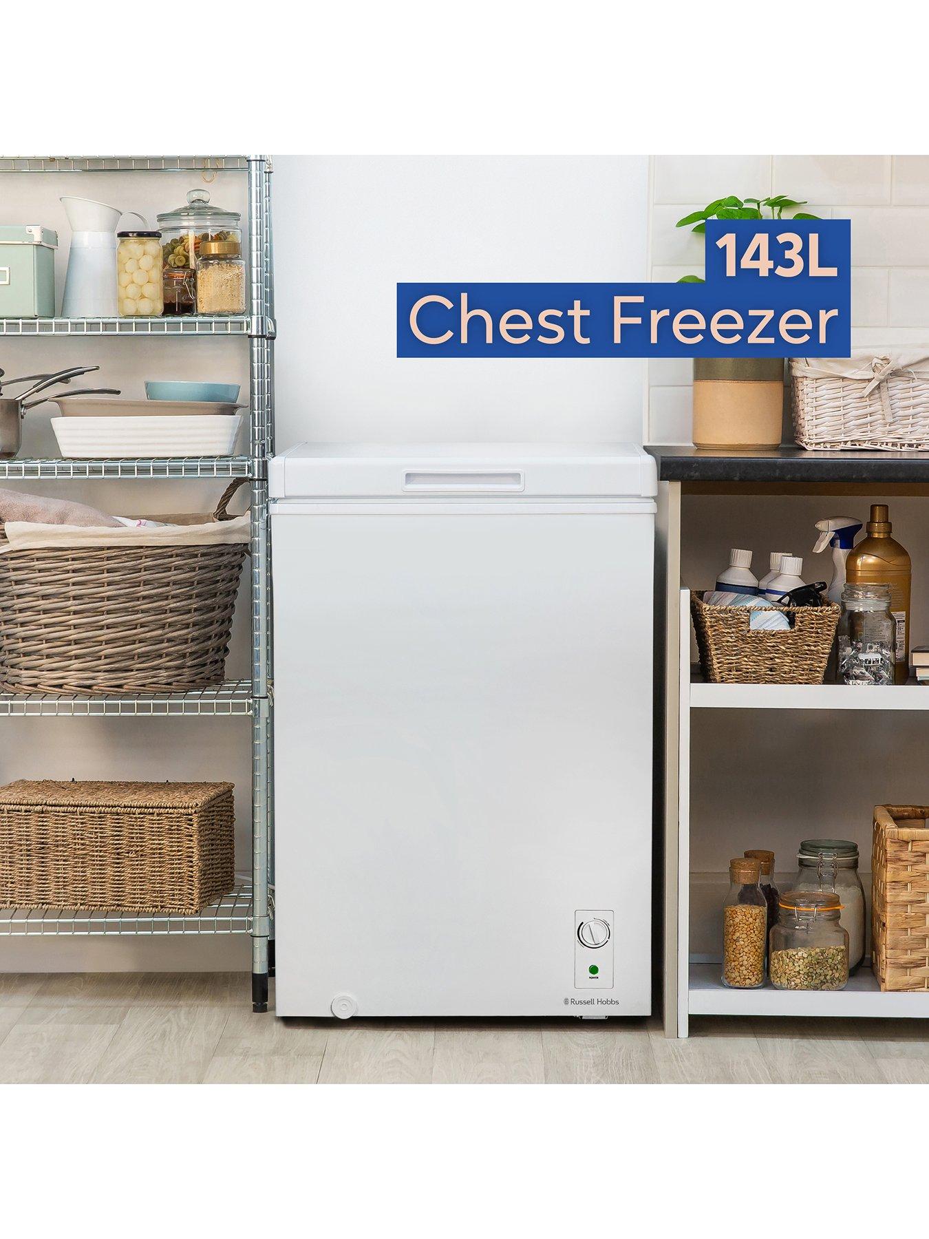 Image 3 of 7 of Russell Hobbs RH142CF0E1W 143L Chest Freezer - White