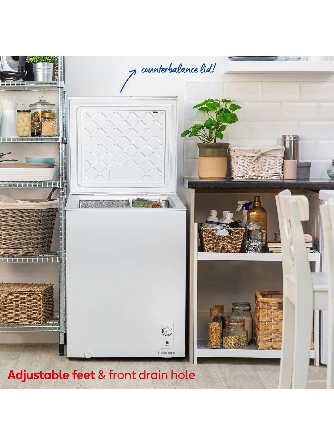Image 6 of 7 of Russell Hobbs RH142CF0E1W 143L Chest Freezer - White