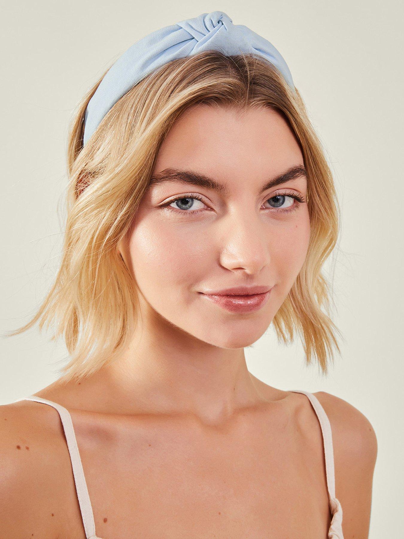 Image 2 of 3 of Accessorize Knot Linen Headband