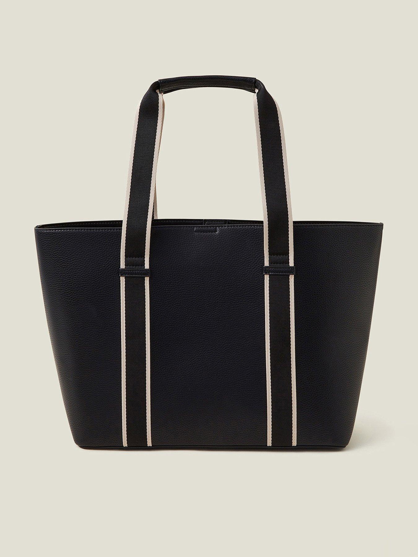 Image 1 of 3 of Accessorize Webbing Strap Tote