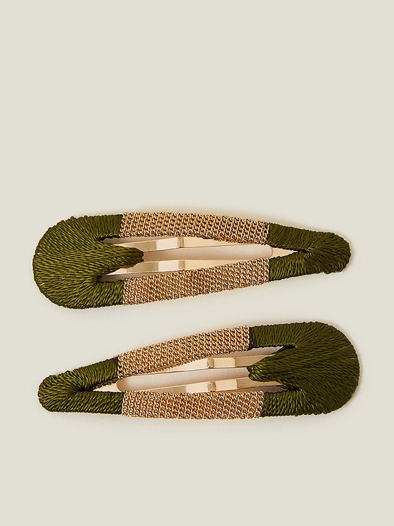 Image 1 of 3 of Accessorize 2 X Wrapped Clips