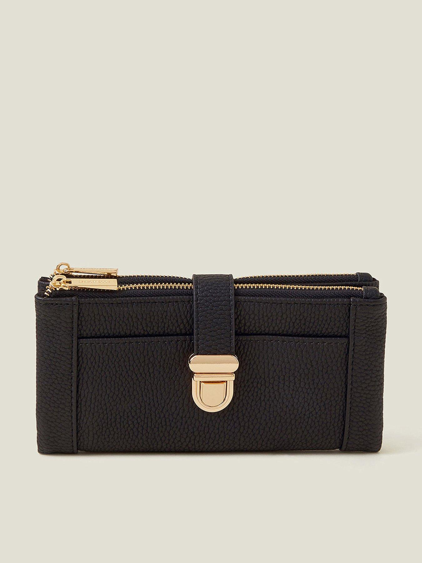 Image 1 of 3 of Accessorize Push Lock Wallet