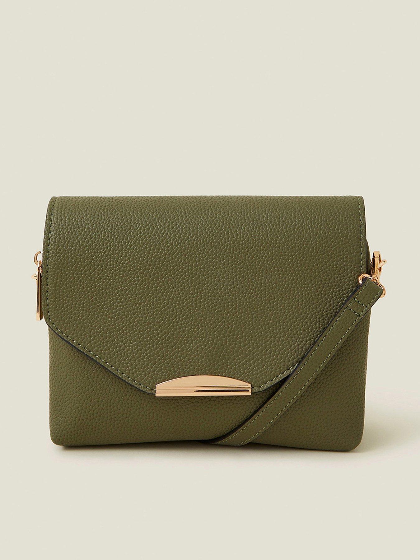 Image 1 of 4 of Accessorize Double Zip Cross Body