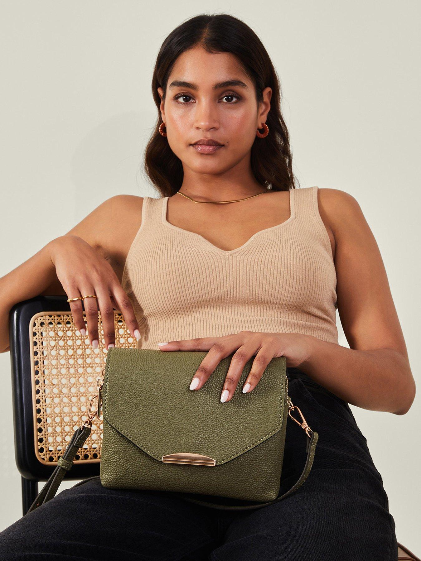 Image 2 of 4 of Accessorize Double Zip Cross Body