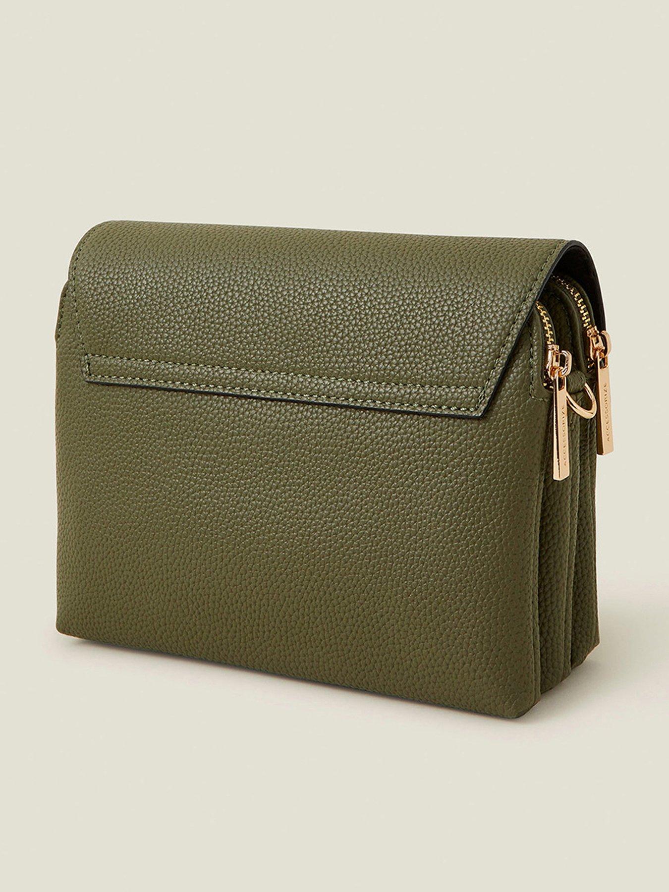 Image 3 of 4 of Accessorize Double Zip Cross Body