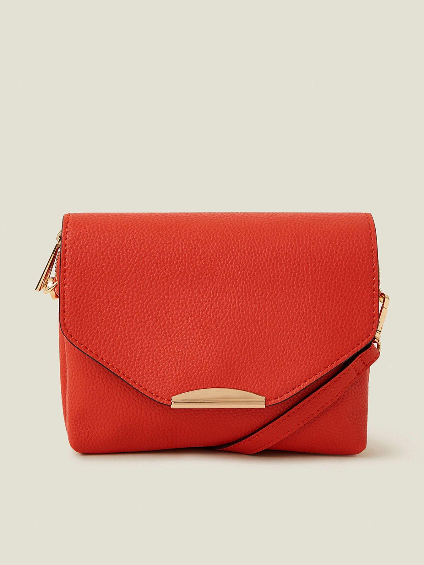 Image 1 of 4 of Accessorize Double Zip Cross Body