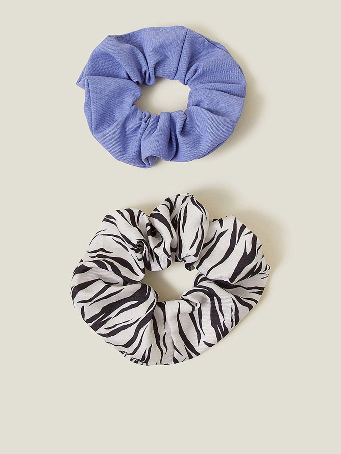 Image 1 of 3 of Accessorize 2 X Zebra Scrunchies