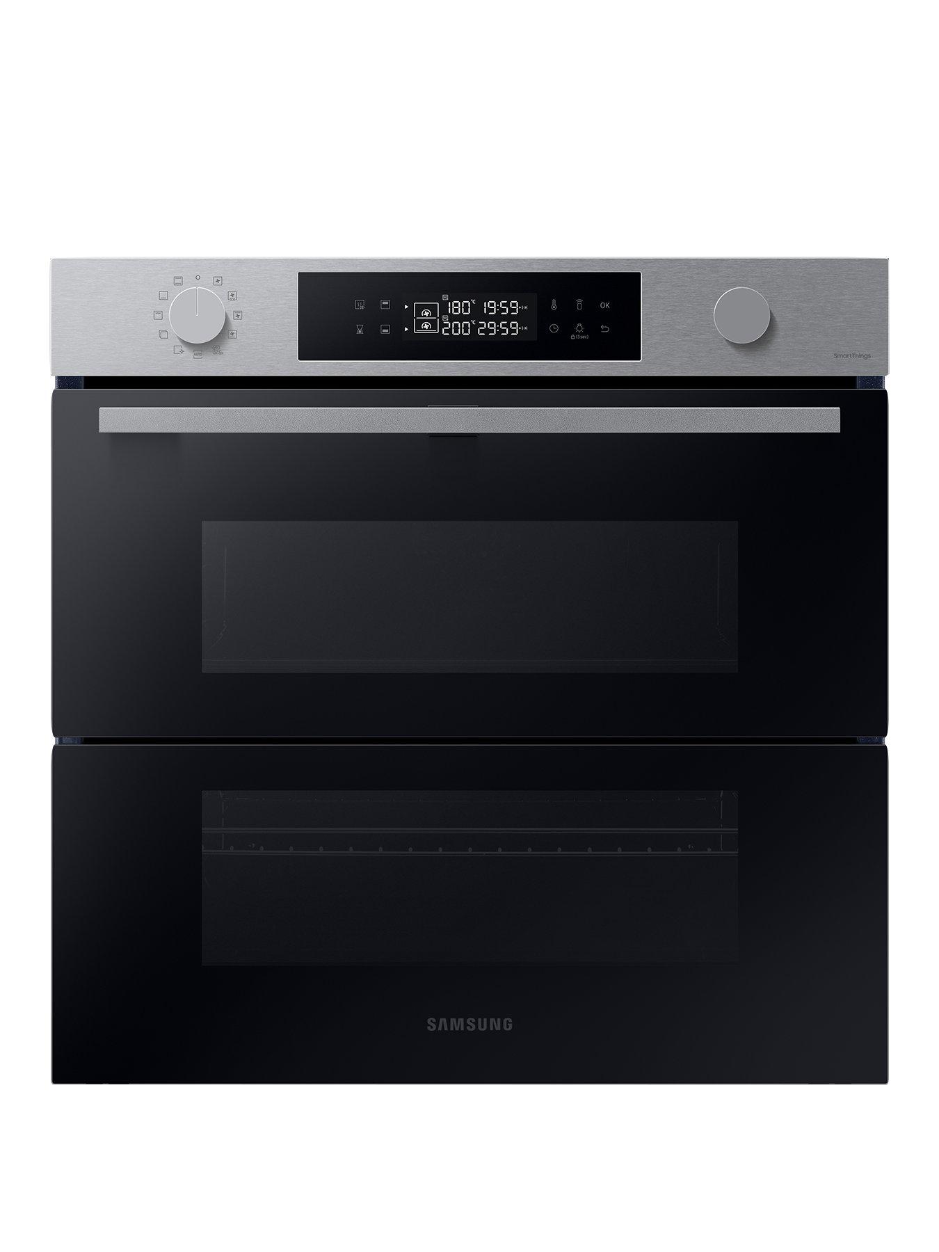 Samsung Series 4 NV7B45205AS/U4 Dual Cook Flex Smart Oven with Catalytic Cleaning - Stainless Steel