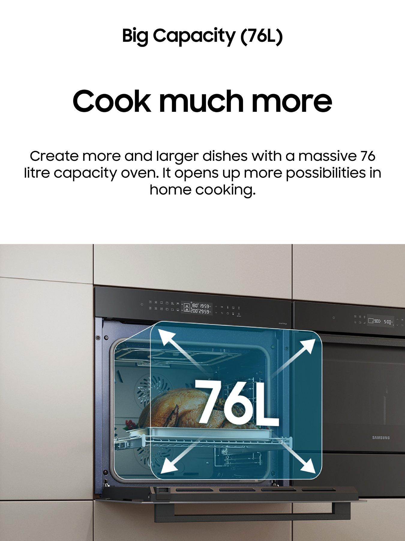 Image 4 of 8 of Samsung Series 4 NV7B41403AK/U4 76-litre&nbsp;Electric Smart Oven - Black