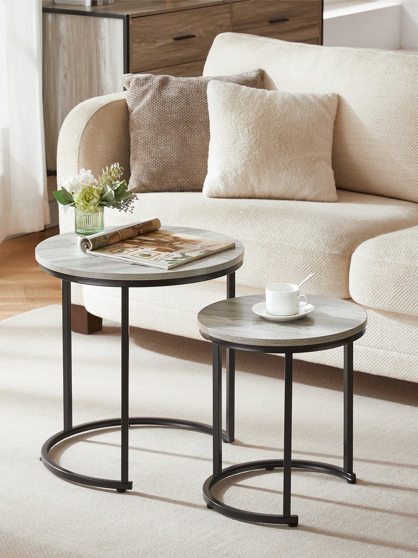 Image 1 of 7 of Vida Designs Brooklyn Nest Of 2 Round Tables