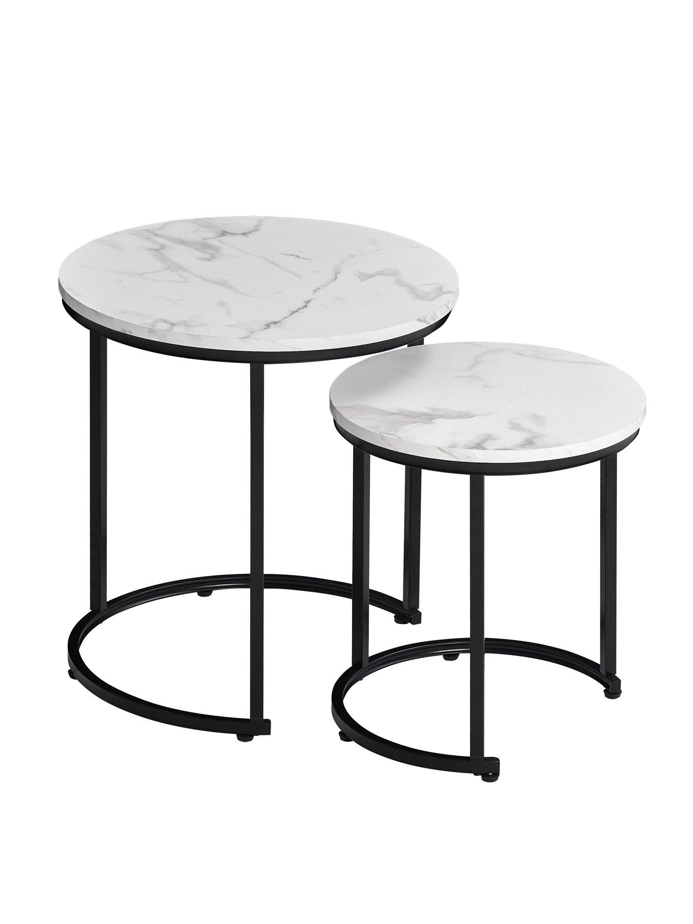 Image 7 of 7 of Vida Designs Brooklyn Nest Of 2 Round Tables