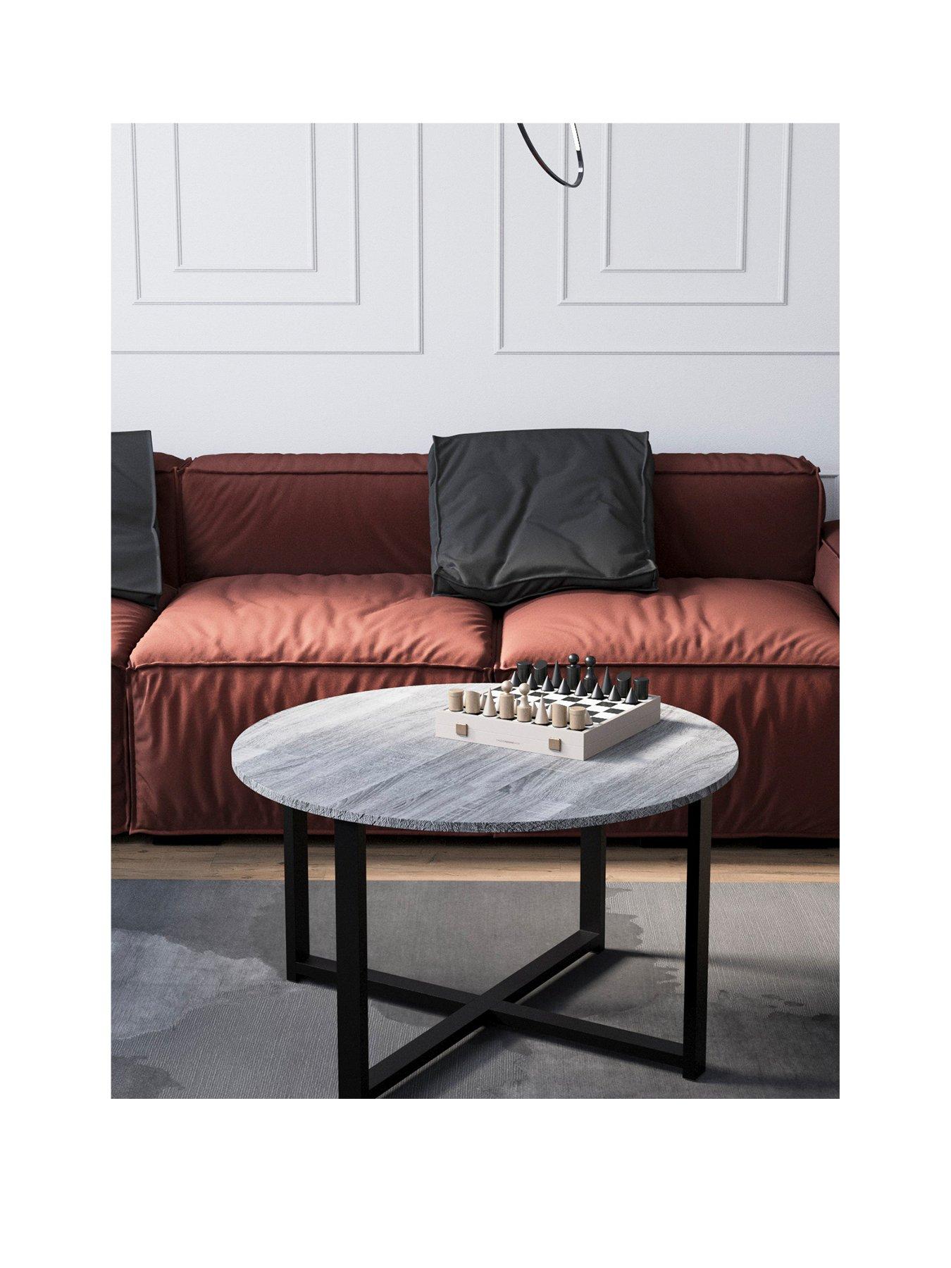 Image 3 of 6 of Vida Designs Brooklyn Round Coffee Table