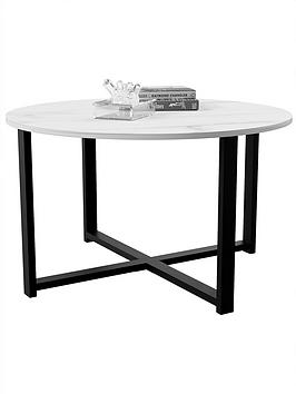 Product photograph of Vida Designs Brooklyn Round Coffee Table from very.co.uk