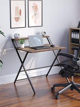 Product photograph of Vida Designs Brooklyn Foldable Desk from very.co.uk