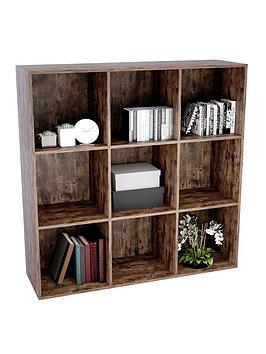 Product photograph of Vida Designs Durham 3x3 Cube Storage Unit from very.co.uk
