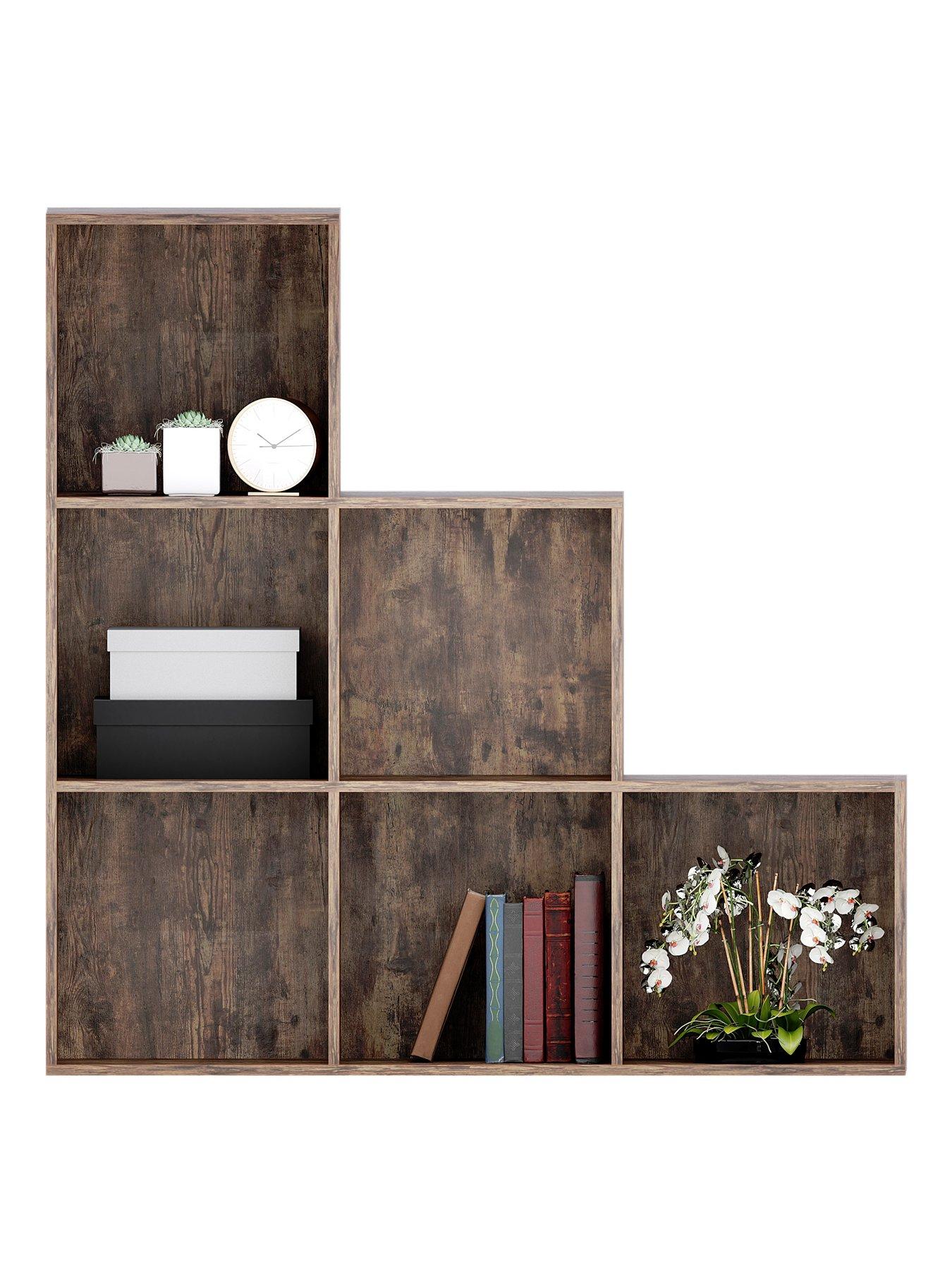 Image 3 of 6 of Vida Designs Durham 6 Cube Staircase Storage Unit