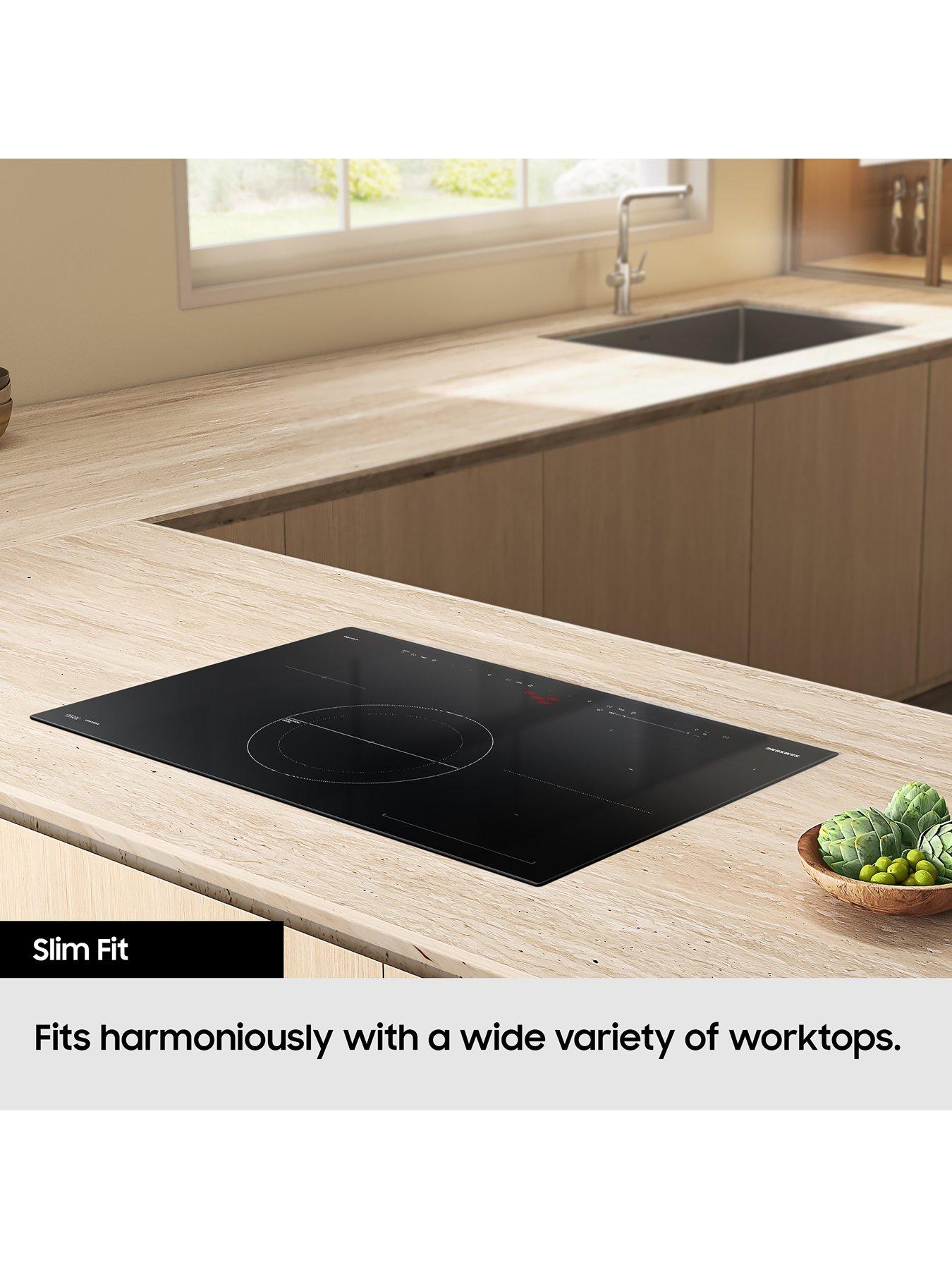 Image 5 of 8 of Samsung Series 5 NZ84C5047GK/U1 Slim Fit Induction Hob with Flex Zone - Black