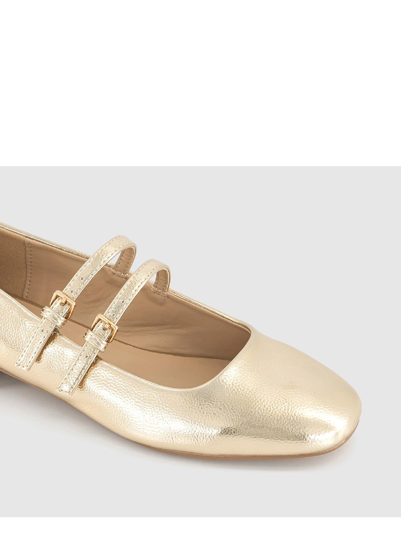 Office gold shoes on sale