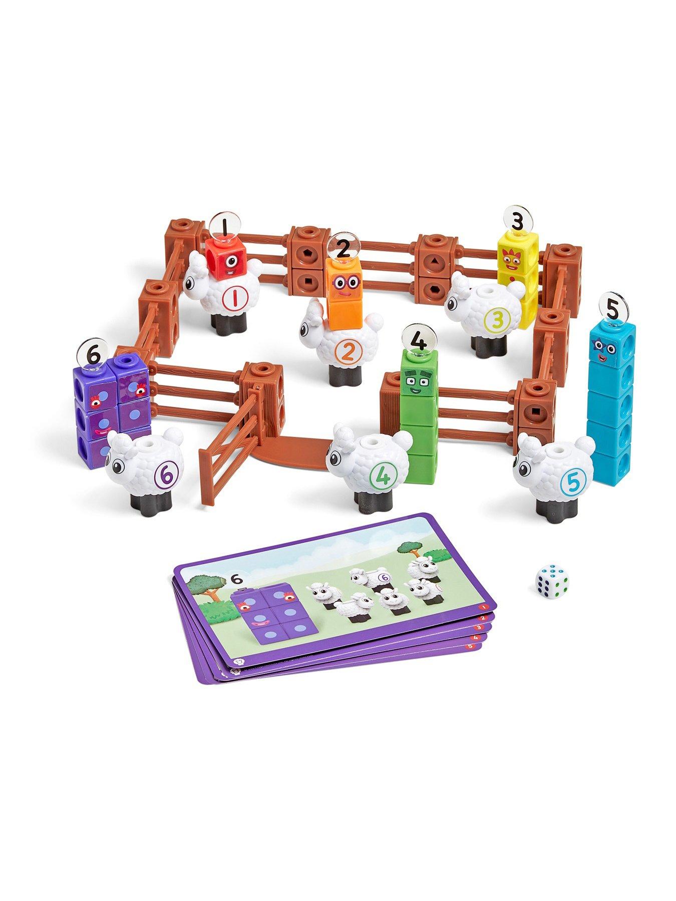 Image 2 of 7 of LEARNING RESOURCES MathLink Cubes Numberblocks Sheep Farm Activity Set