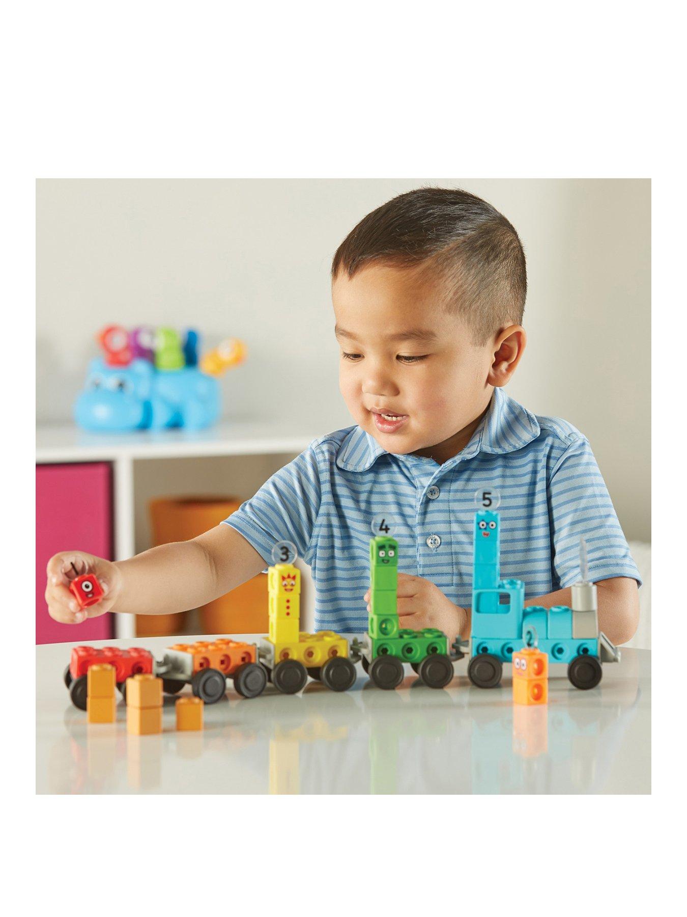 LEARNING RESOURCES MathLink Cubes Activity Set Numberblocks Express ...