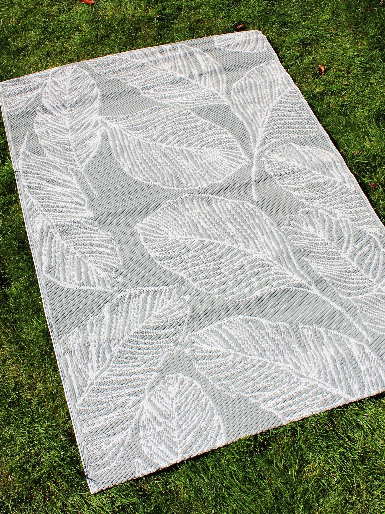 Fusion Matteo Outdoor Rug - Grey