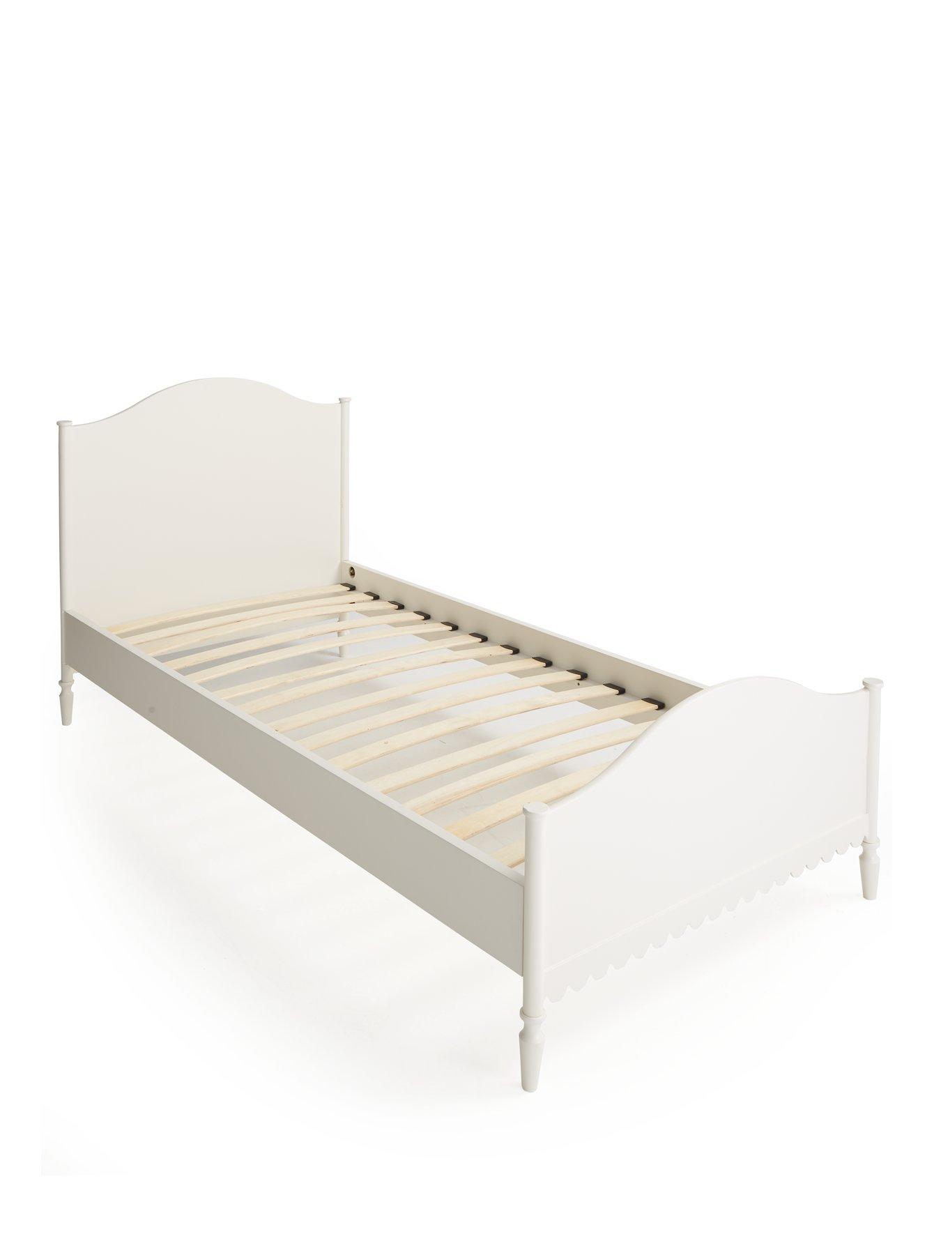 Image 3 of 7 of Very Home Scallop Single Bed with Mattress Options (Buy &amp; SAVE!) - FSC Certified