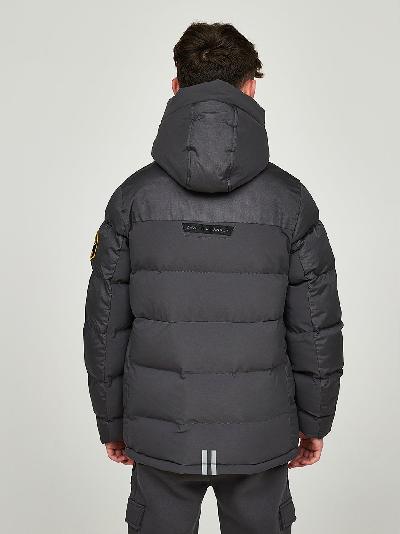 Zavetti Canada Junior Raffino Puffer Jacket Grey Very