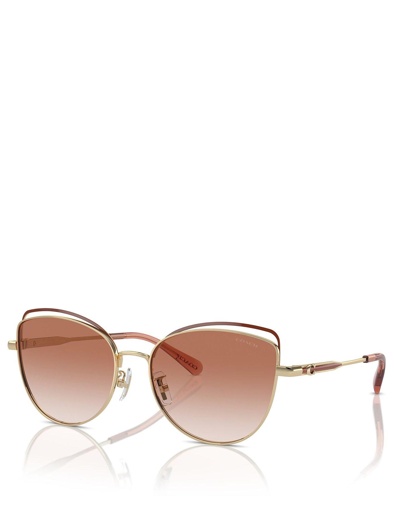 COACH Hc7162 Cat Eye Sunglasses | Very.co.uk