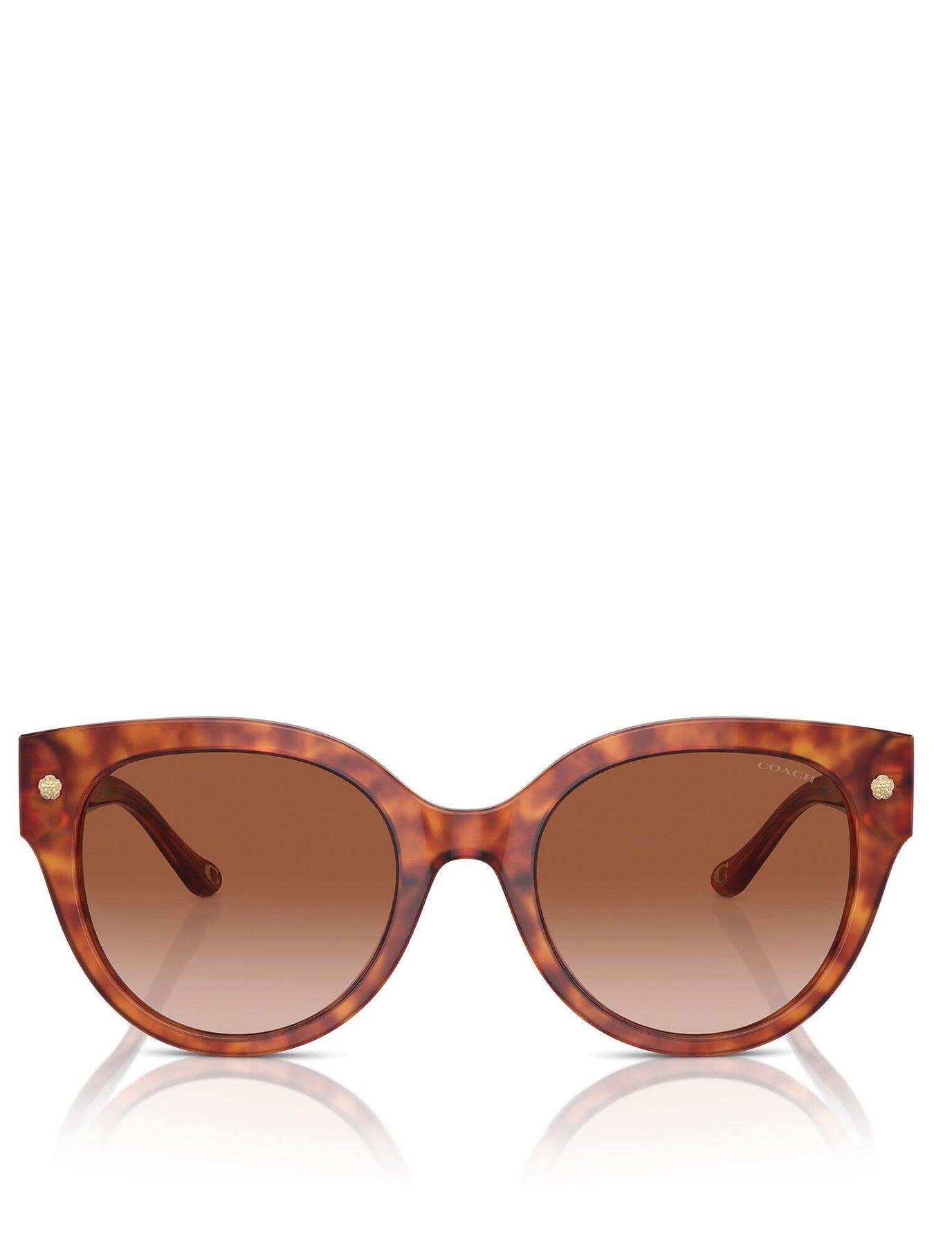 Image 3 of 4 of COACH Hc8393u Round Sunglasses