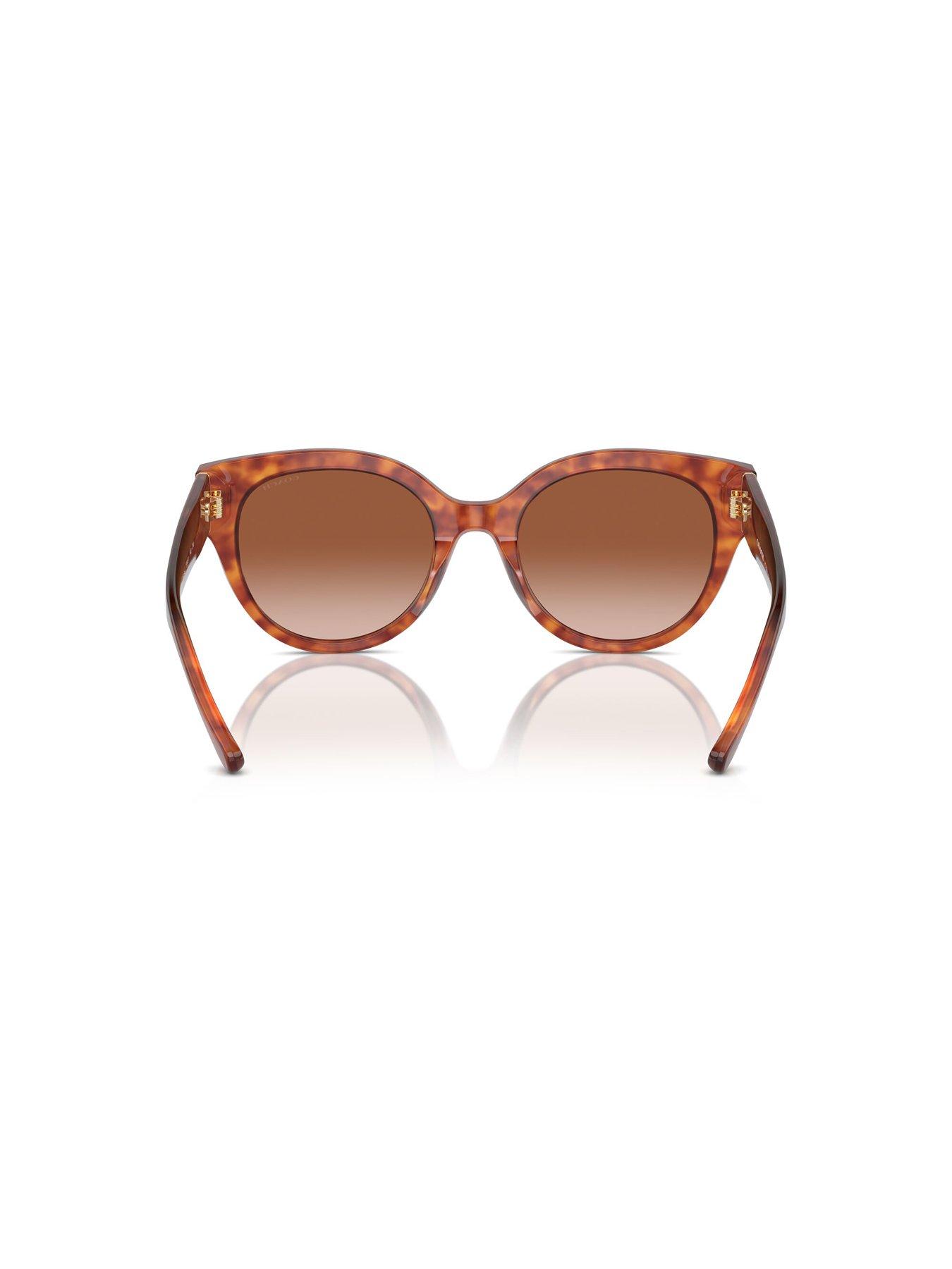 Image 4 of 4 of COACH Hc8393u Round Sunglasses