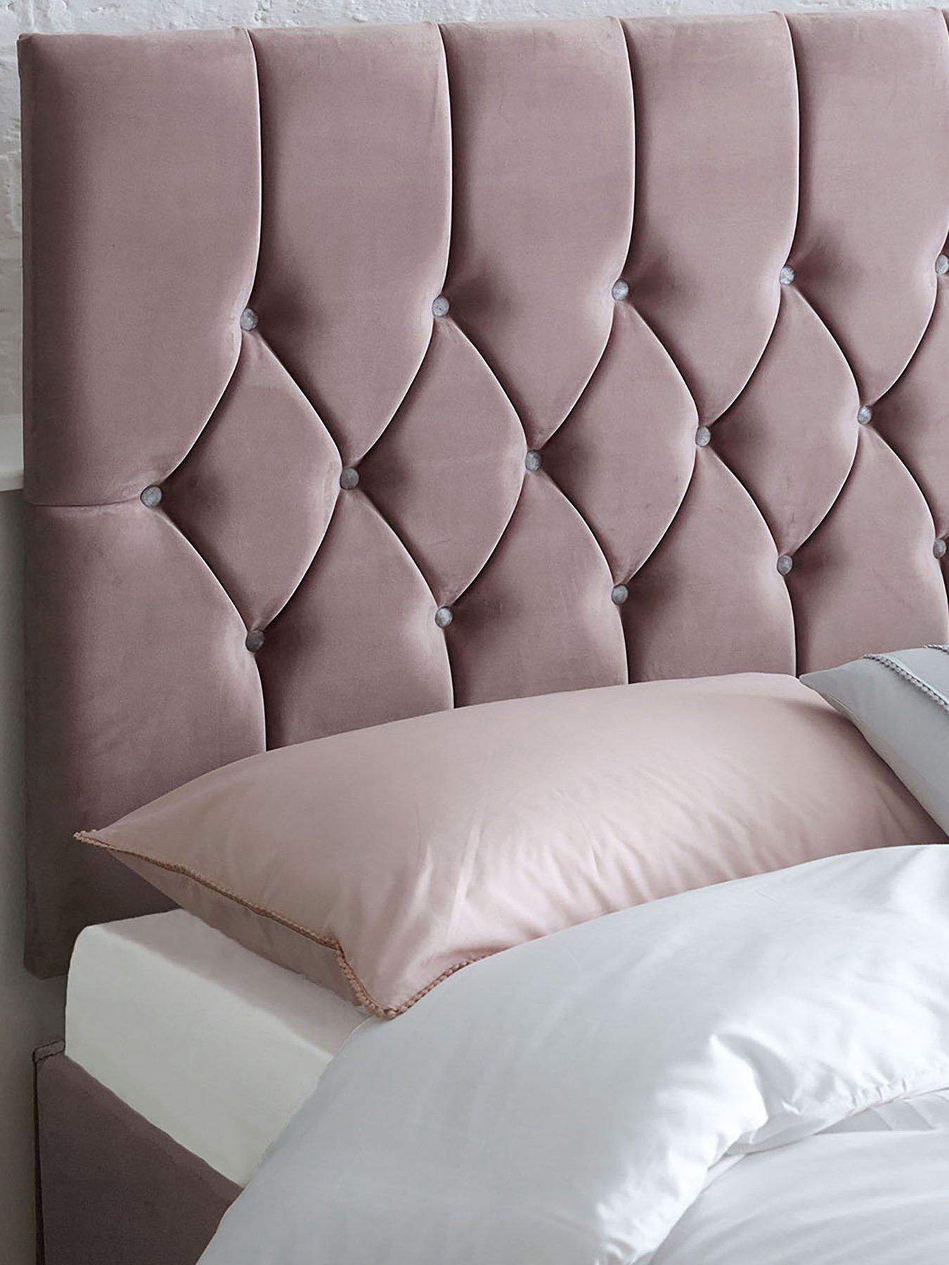 Product photograph of Catherine Lansfield Boutique Headboard Super King from very.co.uk