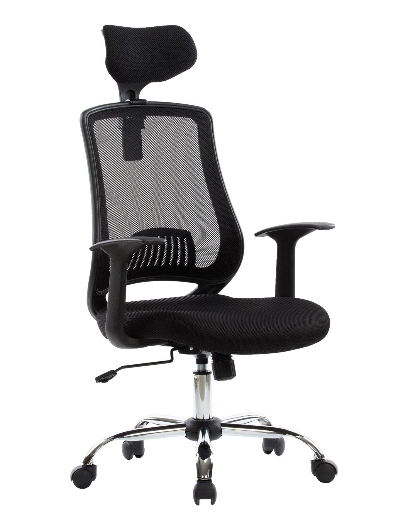 Product photograph of Cosmoliving By Cosmopolitan Florida Mesh Office Chair from very.co.uk