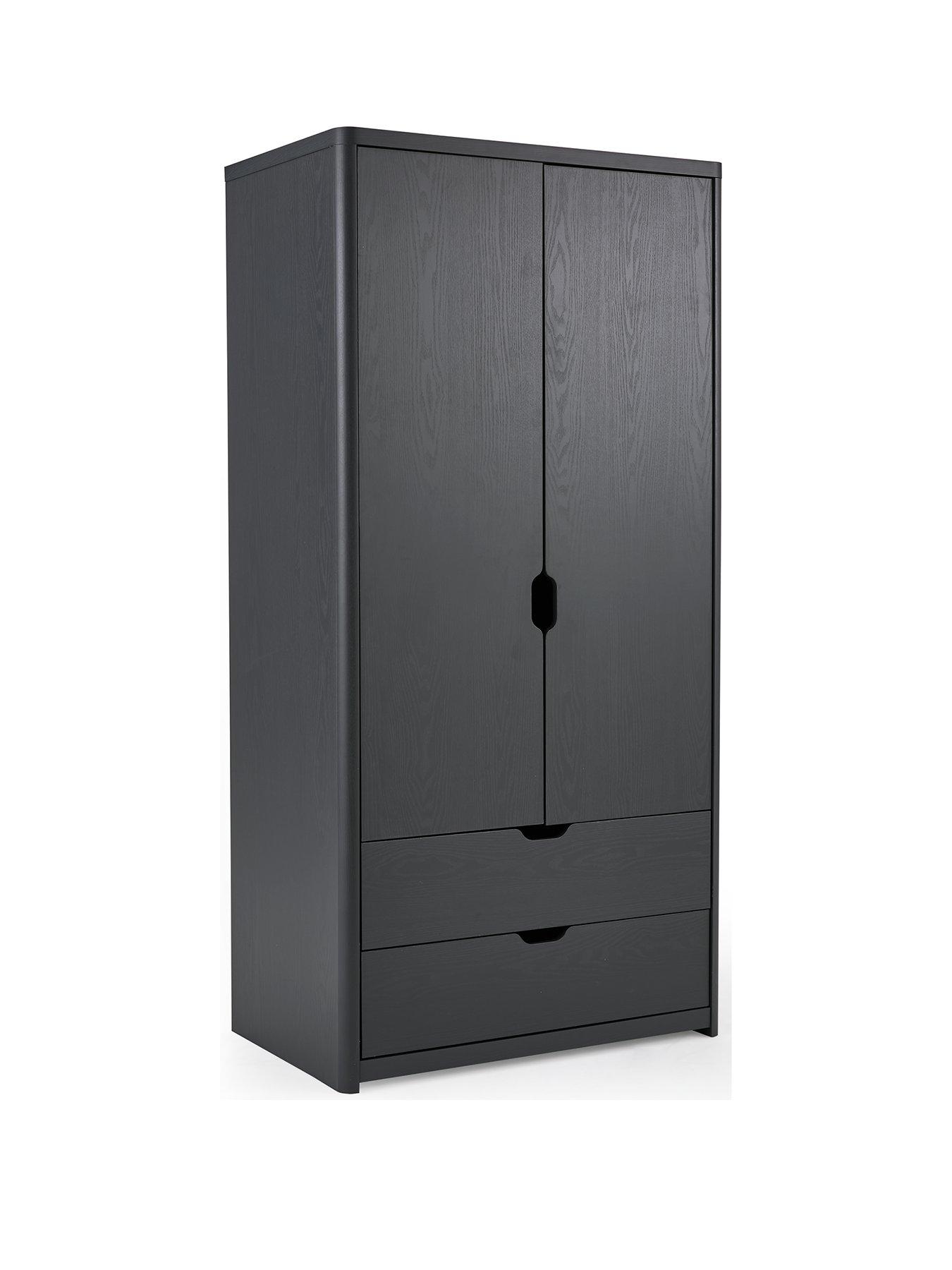 Image 3 of 6 of Very Home Aspen 2 Door,&nbsp;2 Drawer Wardrobe - Dark Grey