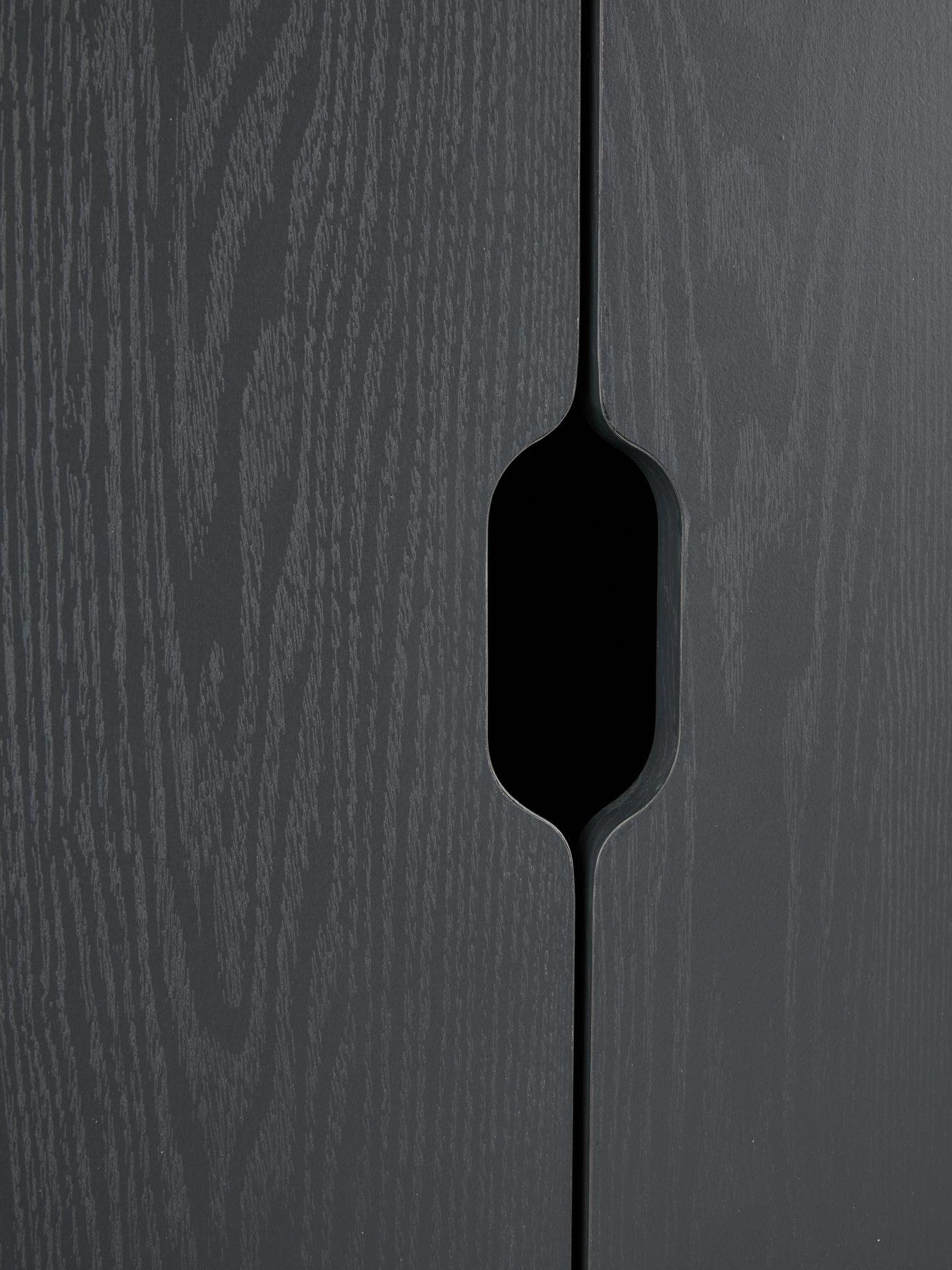 Image 5 of 6 of Very Home Aspen 2 Door,&nbsp;2 Drawer Wardrobe - Dark Grey