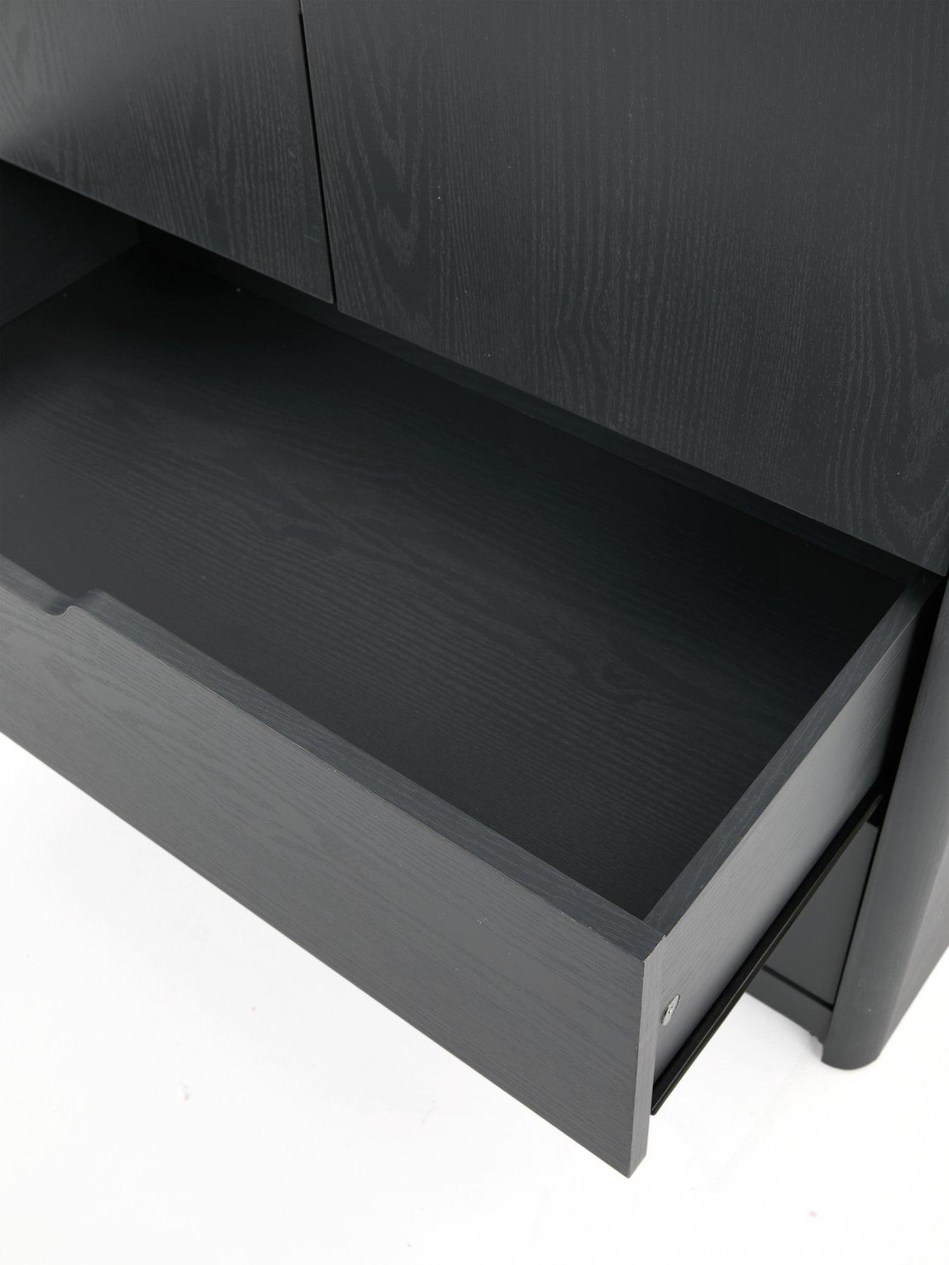 Image 6 of 6 of Very Home Aspen 2 Door,&nbsp;2 Drawer Wardrobe - Dark Grey