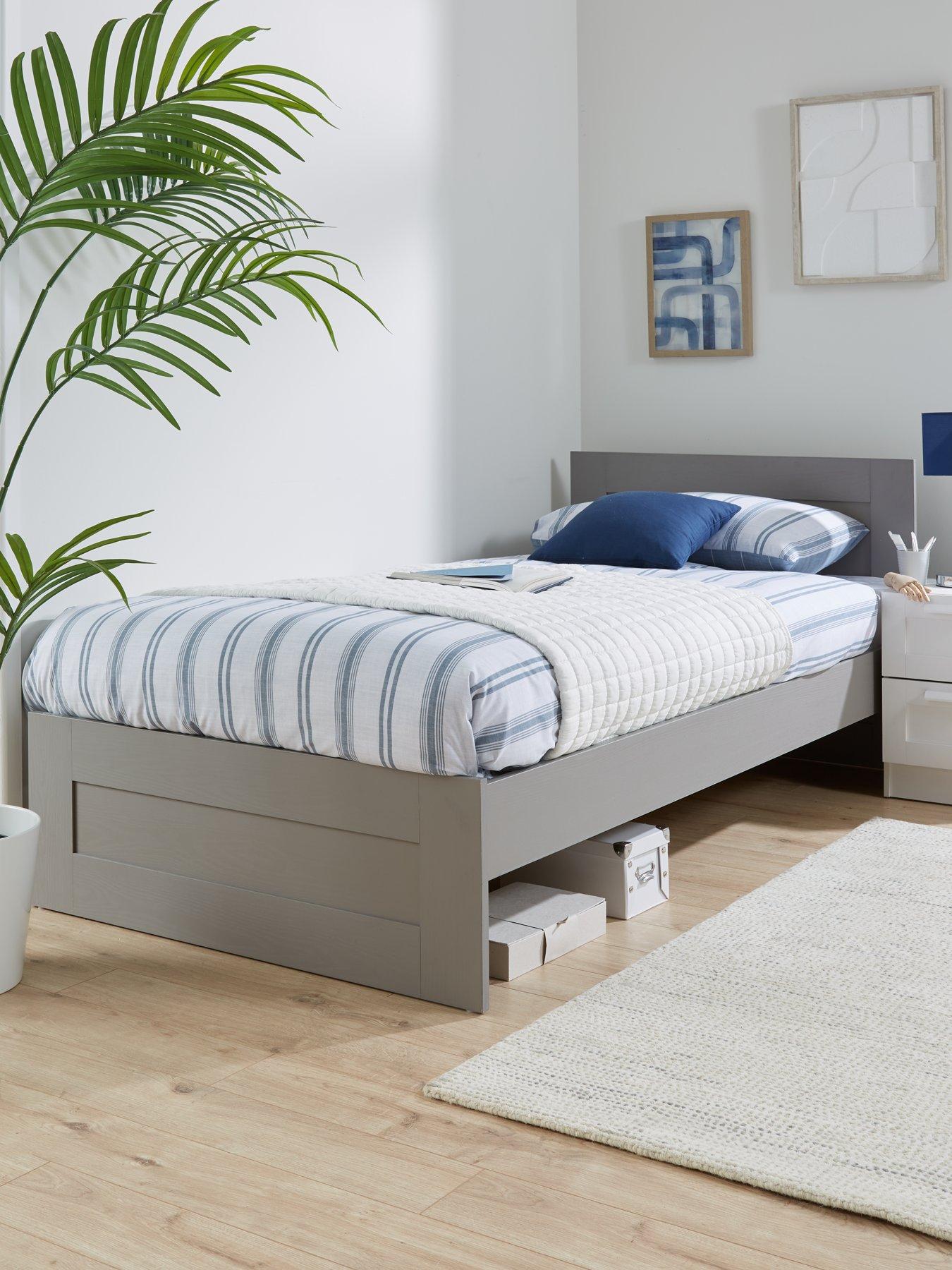 undefined Taryn Kids Single Bed with Mattress Options (Buy  &  SAVE!) - Grey