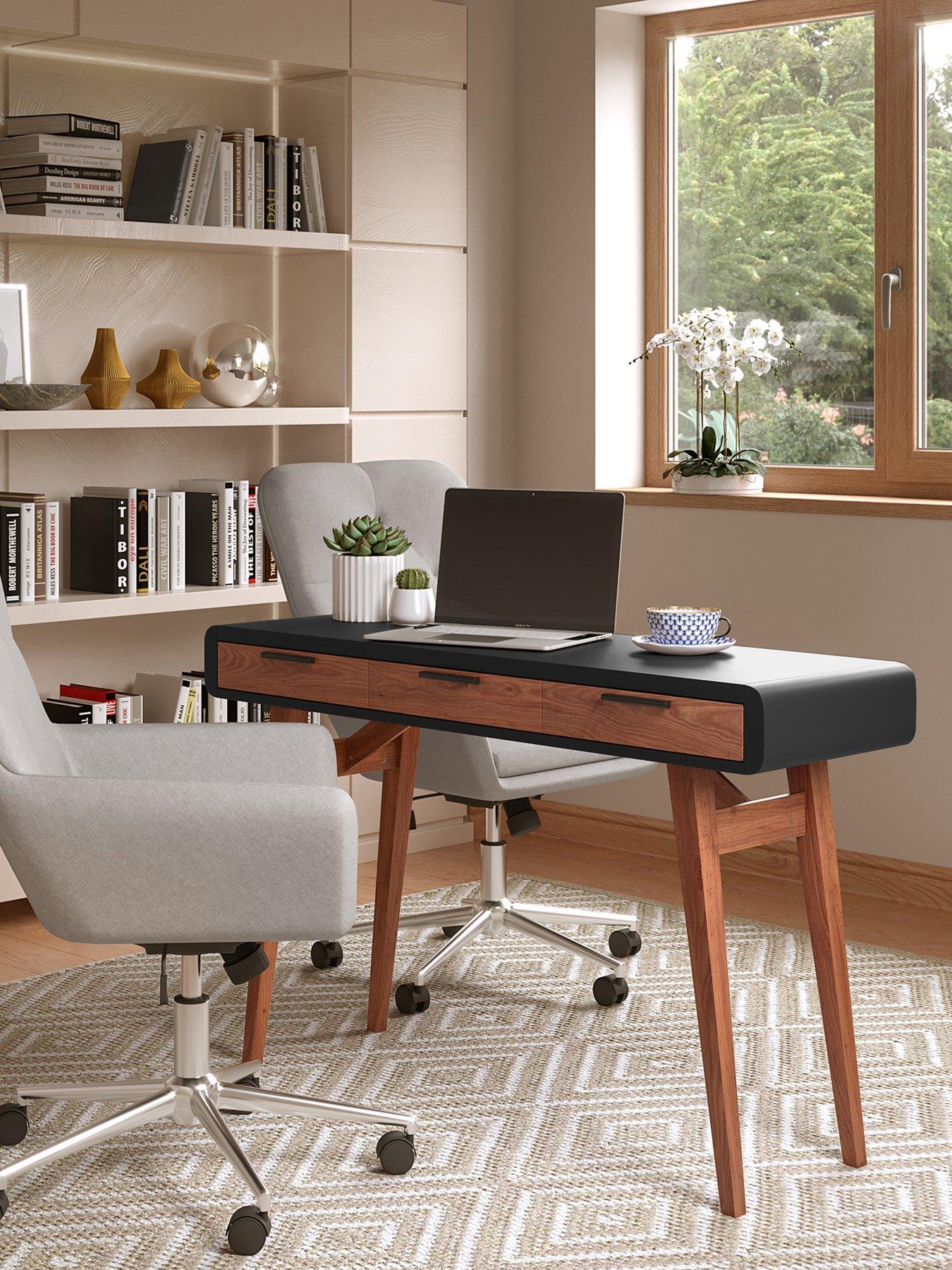 Product photograph of Cosmoliving By Cosmopolitan Pevensey Desk from very.co.uk
