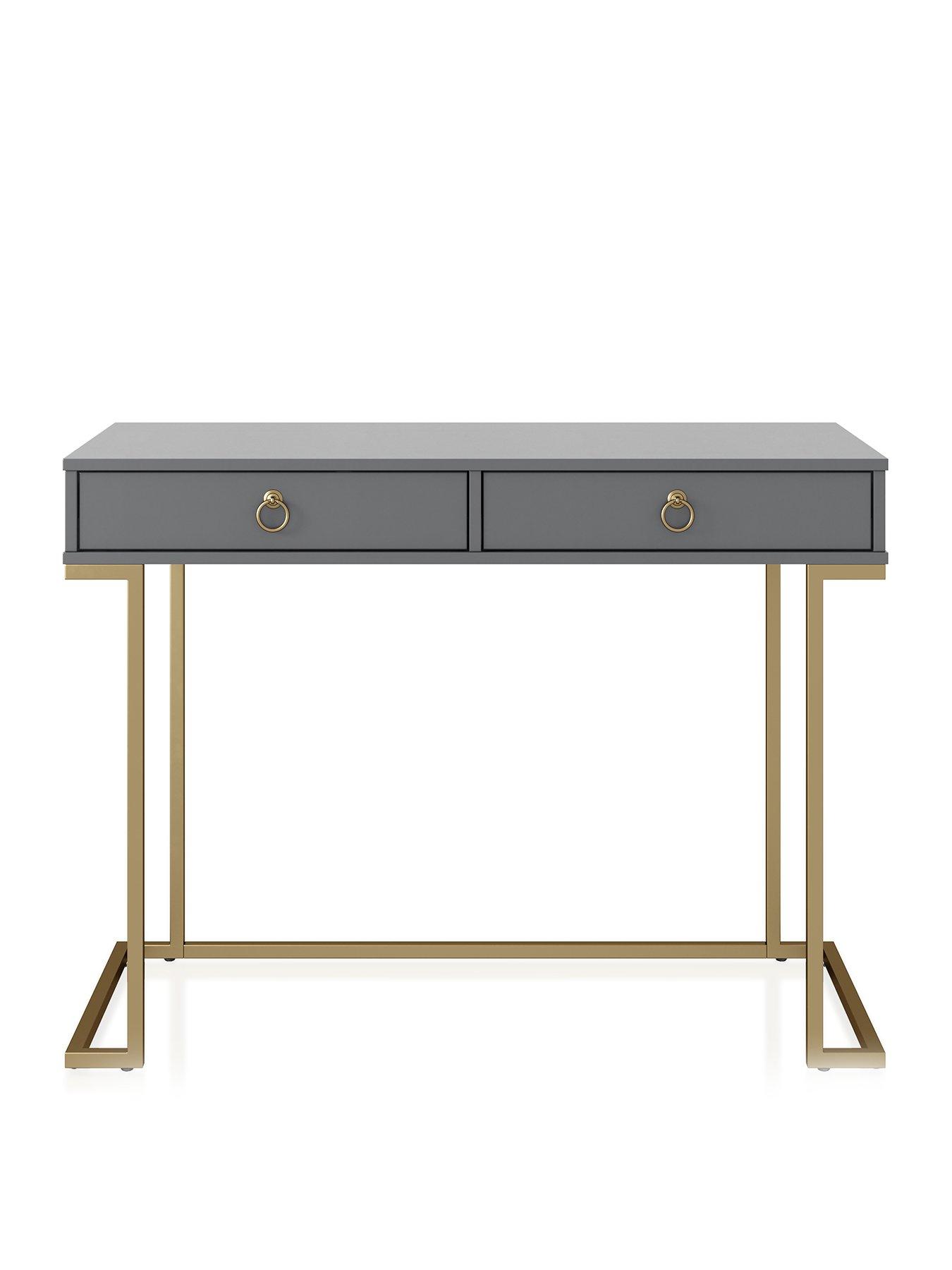 Image 2 of 4 of CosmoLiving by Cosmopolitan Camila Writing Desk